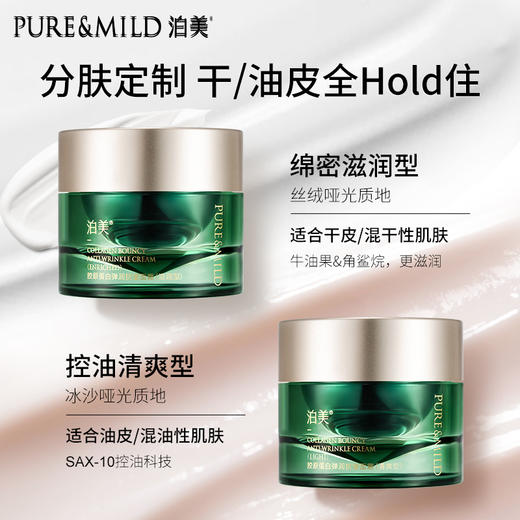 【官方授权】泊美胶原蛋白弹润抗皱面霜50g 双11特惠 买1送1 商品图3