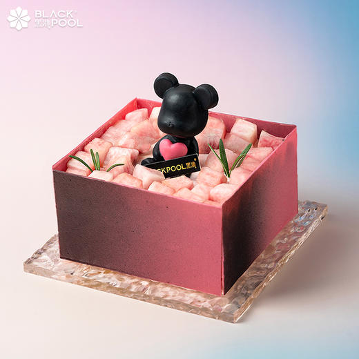 （联联兑换）七夕蛋糕2选1【告白熊·温柔粉】/【守护熊·甜酷黑】 商品图4