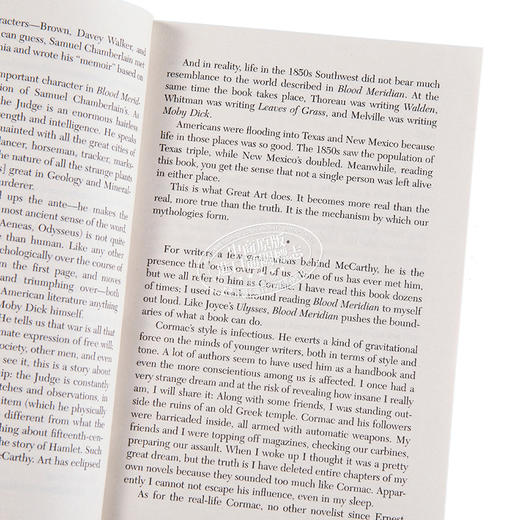 【中商原版】科马克 麦卡锡 血色子午线 英文原版 Blood Meridian Cormac McCarthy 美国国家图书奖 普利策小说奖得主 商品图3