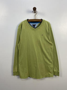 Y2K Vintage Tommy Hilfiger 长袖T恤 _SLT(L)