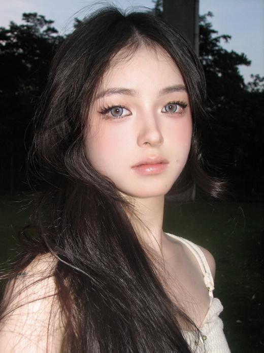 【大直径】PUFF GIRL-海盐泪光-14.5mm【年抛 度数0-800度 含525/575】 商品图9