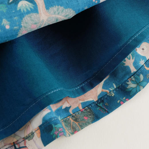 【马克珍妮 芦芙】秋装新款 女童动物游园会纯棉短裙半身裙231613 商品图5