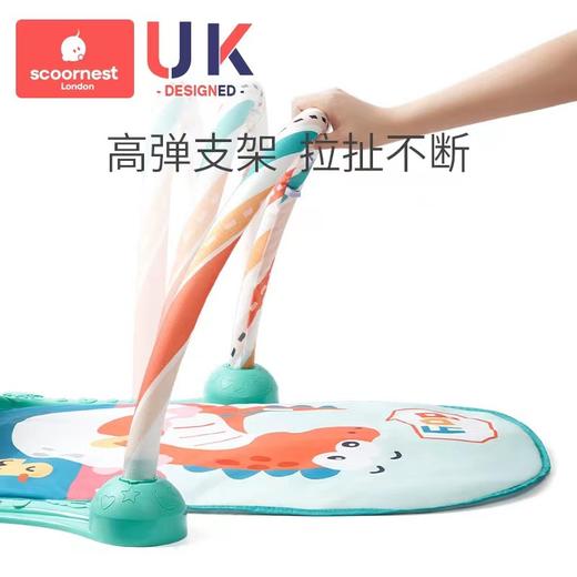 科巢脚踏钢琴新生婴儿早教益智健身架器0-6月宝宝玩具1岁哄娃神器爬行地垫游戏垫子 商品图4