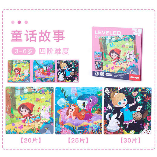 【智力进阶！磁性折叠拼图】木制儿童拼图，锻炼孩子空间想象力与手眼协调，提高智力早教，用寓教于乐的方式引导宝宝学习，培养动手实践、观察思考的习惯，让孩子在玩中学，学中玩! 商品图12