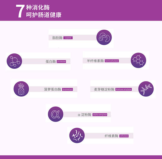 ² 【新西兰进口小象复合消化酶】7种消化酶+4种益生菌+4种益生元 30包/罐  HM02-CRMM-YS【小象店庆专场】 商品图3