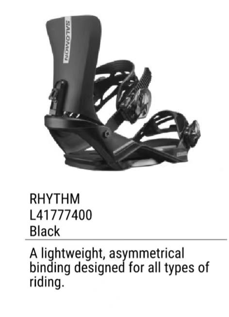 23/24SALOMON固定器RHYTHM黑 商品图0