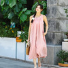 Avann度假风气质无袖露背连衣裙 商品缩略图5