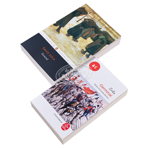 【中商原版】萌芽 英文原版 Germinal Emile Zola 法文原版 小语种 英文对照 商品图2