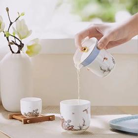 【春上新】10楼玛戈隆特  4头茶具-远山-飞花  吊牌价：468元  活动价：329元