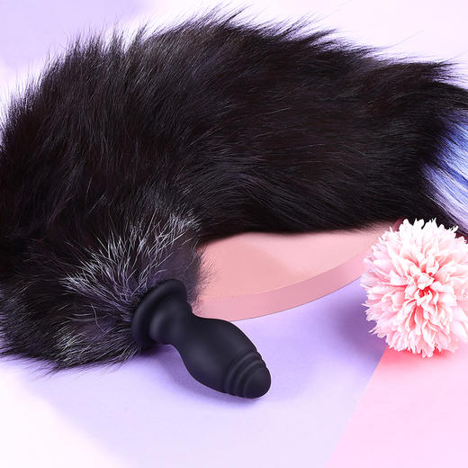 【情趣用品】谜姬 遥控震动狐尾肛塞 商品图10
