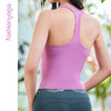 【特卖不退换】FC11230凡圣瑜伽运动背心女夏裸感弹力紧身吊带文胸防震健身上衣 商品缩略图11