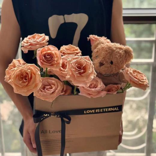 【漠泊玫瑰.第二份减10元】10支/份 长约60-65cm 商品图0