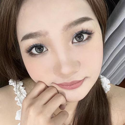 【大直径】PUFF GIRL-墨鱼灰崽-14.5mm【年抛 度数0-800度 含525/575】 商品图6