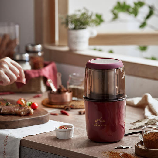 小熊磨豆机 MDJ-A02G3 红色 商品图5