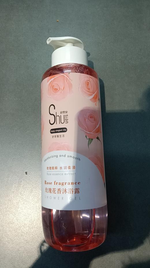 舒思安玫瑰花香沐浴露1kg 商品图4