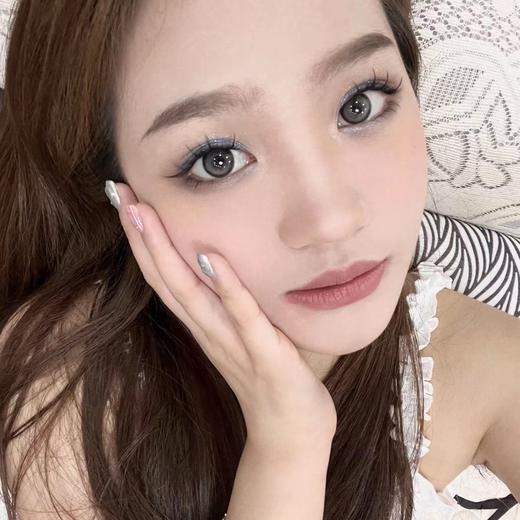 【大直径】PUFF GIRL-墨鱼灰崽-14.5mm【年抛 度数0-800度 含525/575】 商品图7