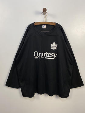 福特赞助 90年代 Vintage ATHLETIC International 加拿大制 冰球球衣 _SSJ(XL)