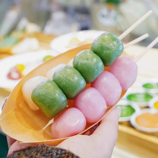 榎屋 白玉丸子粒 粉玉丸子 翠玉丸子  即食日本传统糕点糍粑糯米团子奶茶原料 商品图3