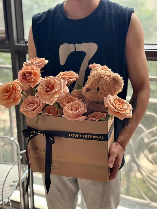 【漠泊玫瑰.第二份减10元】10支/份 长约60-65cm 商品图2