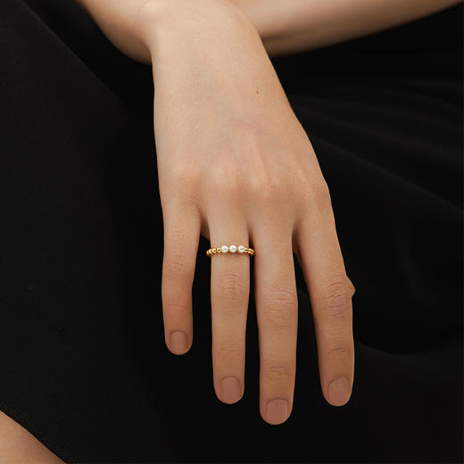 Onchic 极简戒指系列复古轻奢小众原创食指尾戒 商品图7