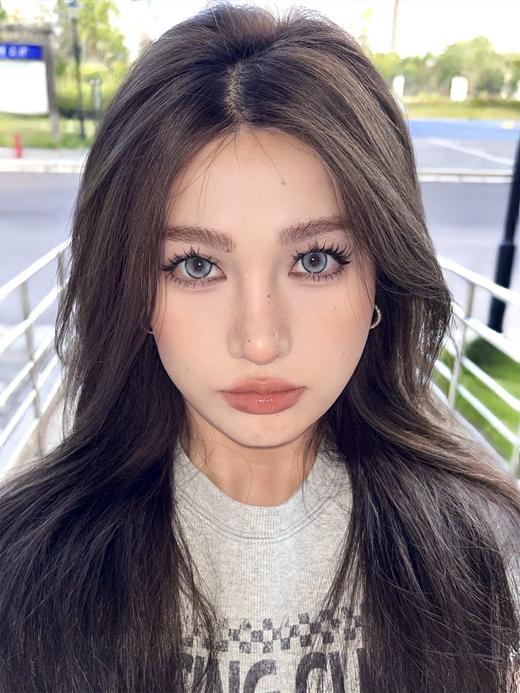 【大直径】PUFF GIRL-海盐泪光-14.5mm【年抛 度数0-800度 含525/575】 商品图1