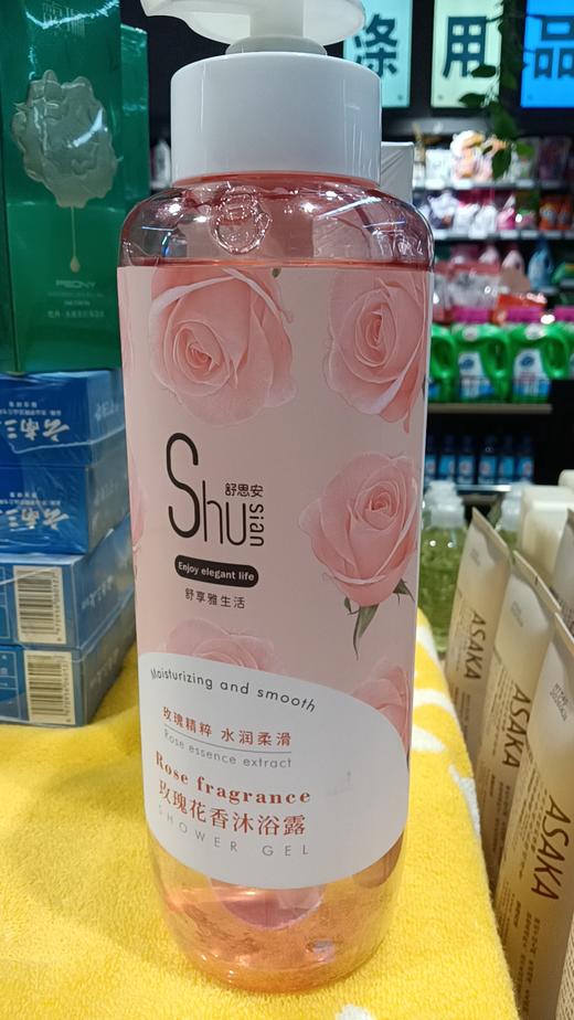 舒思安玫瑰花香沐浴露1kg 商品图2