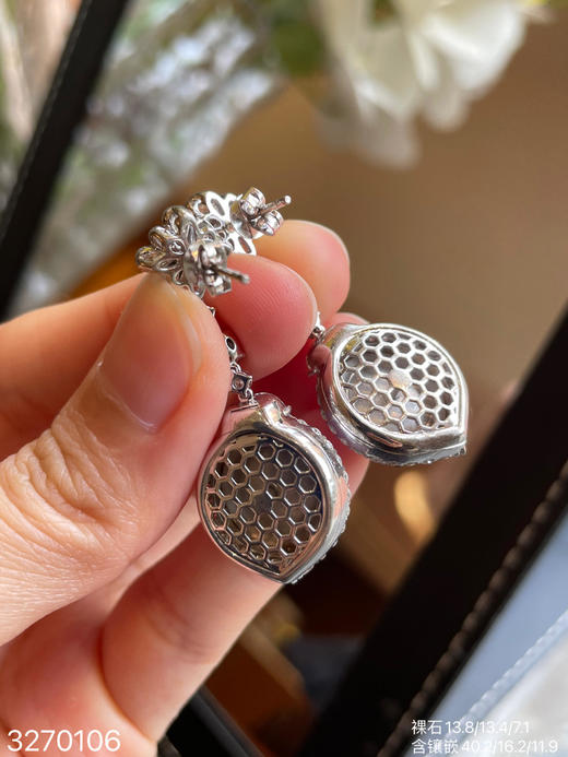 冰糯紫蛋面耳坠【3270106】具体价格微信咨询 商品图8