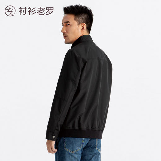 [风尚系列]总裁休闲立领三防哈灵顿夹克外套237X0J501N 商品图2