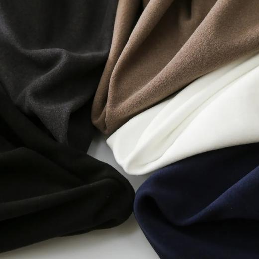 海外订单，双面德绒，半高领打底T恤 商品图4