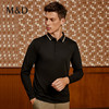 【抗菌抑菌】MD名盾长袖Polo衫棉质男士秋冬季休闲商务翻领t恤衫 商品缩略图2