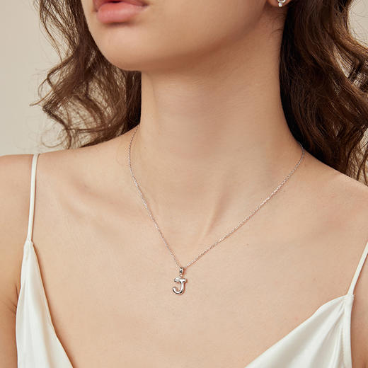 ARSIS银饰｜印记系列 简约字母吊坠项链 商品图8