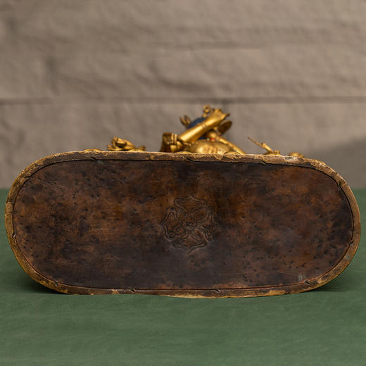 清 铜鎏金胜乐金刚 商品图3