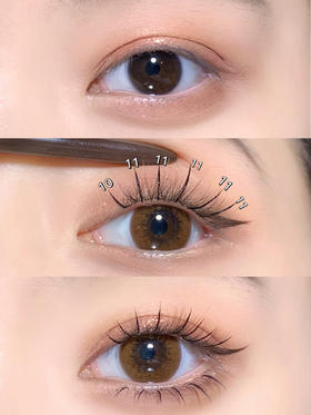 还有谁不会贴假睫毛吗？看过来！保姆级教程