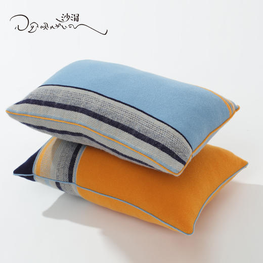 西藏手工艺氆氇羊绒抱枕SJF95P734W 商品图4