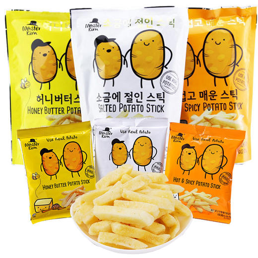 马来西亚进口金马食特蜂蜜黄油薯条 80g 商品图1