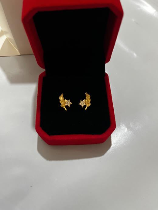 松枝手镯戒指S925银上开口大小可调匠心设计 商品图8