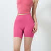 跃牌【化蝶双飞】系列裸感莱卡紧身健身短裤女裸感瑜伽服高腰蜜桃提臀速干运动瑜伽短裤GD0006 商品缩略图2