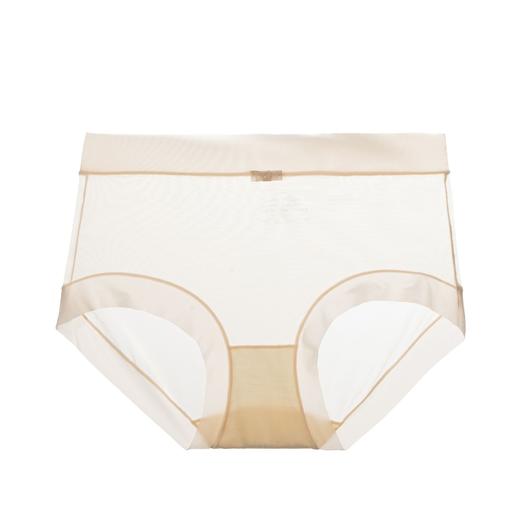 【超值6条装！冰丝面膜内裤】女士冰丝面膜内裤，蕾丝边轻薄无痕，轻感觉零束缚，透气网纱，裸感氧气裤，无感速干纯棉裆部三角裤 商品图4