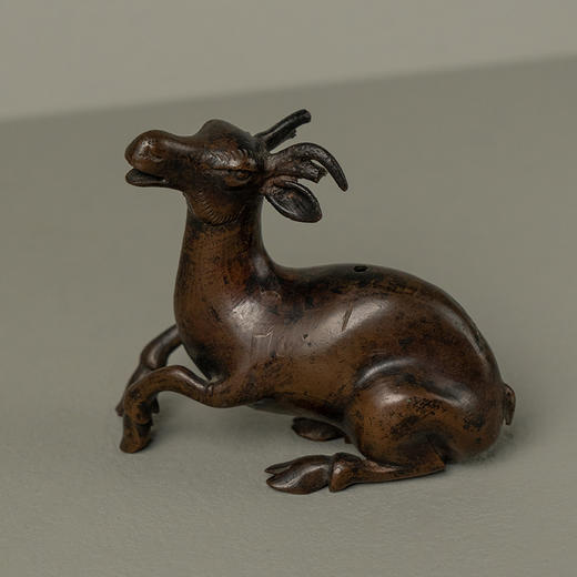 清 铜卧鹿砚滴 商品图4