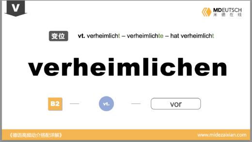verheimlichen 商品图0