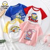 儿童短袖t恤纯棉夏季新款2023男童宝宝卡通女童短袖韩版上 衣童装 商品缩略图2
