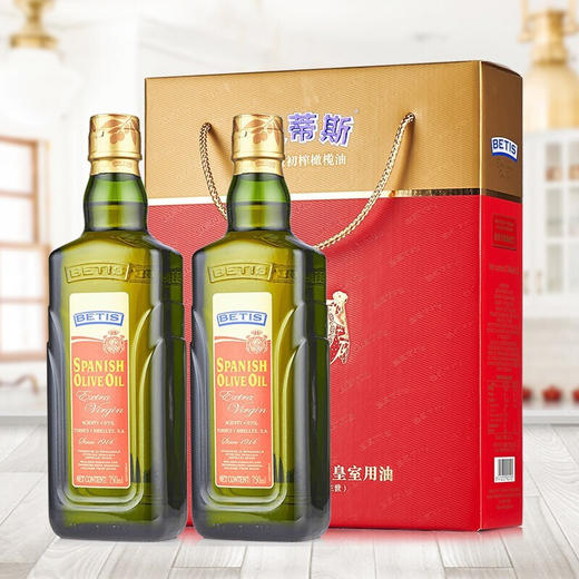 贝蒂斯 特级初榨橄榄油 750ml*2礼盒装 商品图4