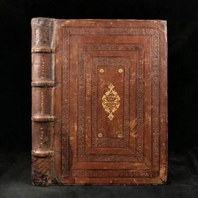 【拉丁语】37.5*26cm！1526年伊斯拉谟评注圣杰罗姆圣经 全真皮精装