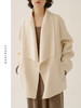 EAZYPEZY 2023AW 肯豆大翻领短大衣 商品缩略图2