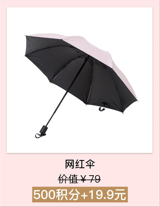 【积分加钱购】精美两用网红伞 商品图0
