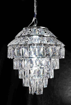 菱形冰条吊灯【运费自理】