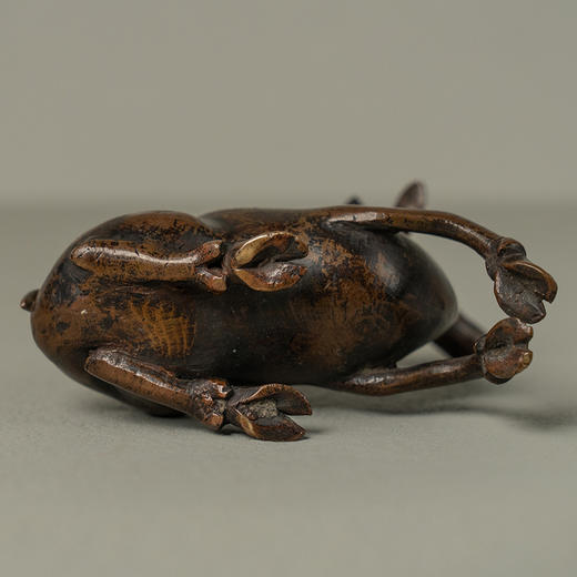 清 铜卧鹿砚滴 商品图3