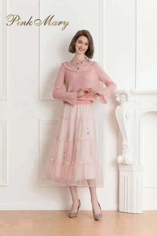 粉红玛琍半裙 商品图1