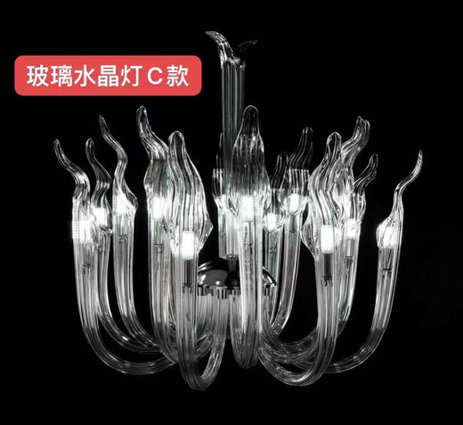 玻璃水晶灯（C款）【运费自理】 商品图0