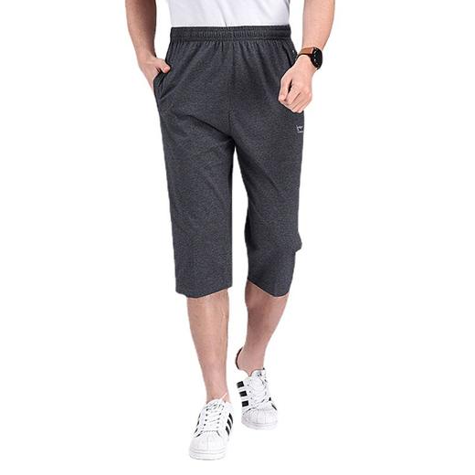 【夏季休闲！男士运动短裤】夏季休闲短裤，男士宽松工装裤，运动七分裤，男中老年男装，弹力直筒中裤，舒适宽松设计，让您自由活动！ 商品图4